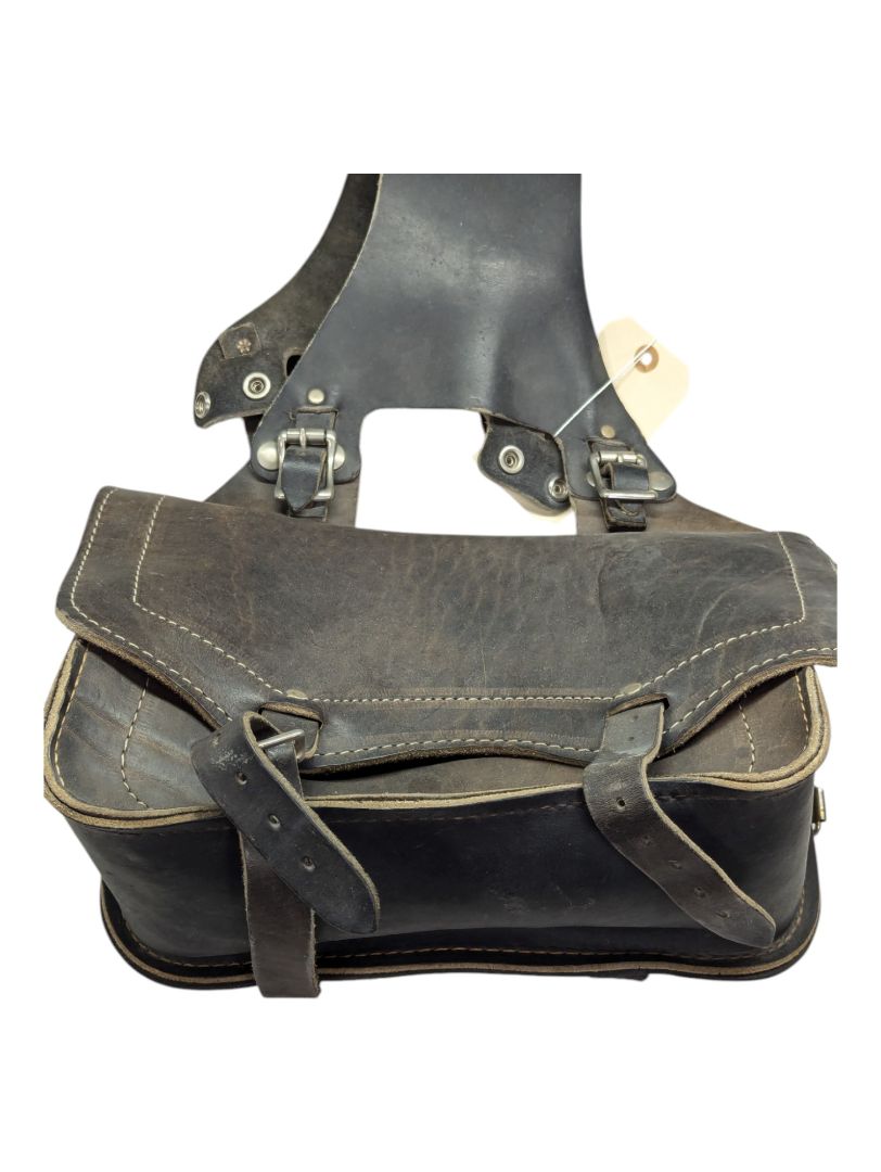 Brown Leather Saddlebag