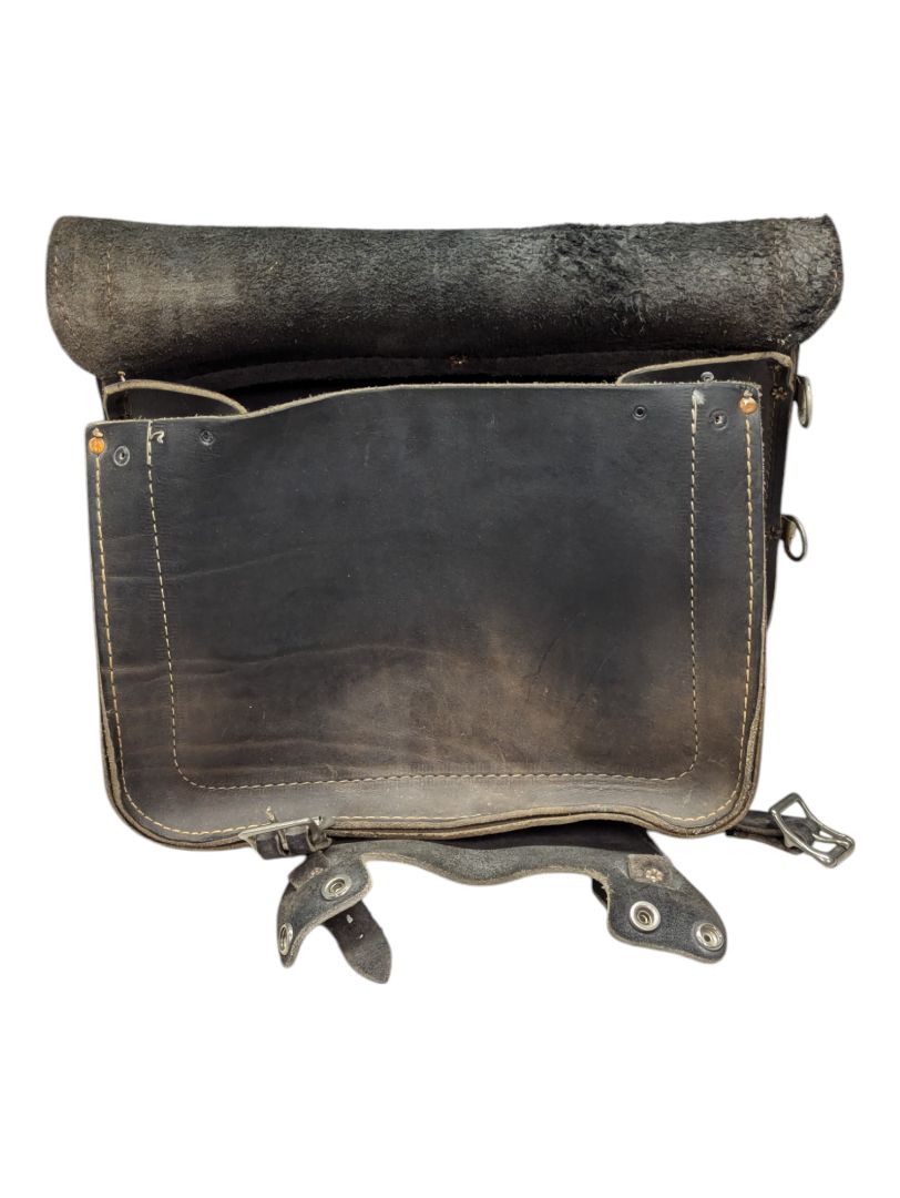 Brown Leather Saddlebag
