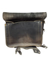 Brown Leather Saddlebag