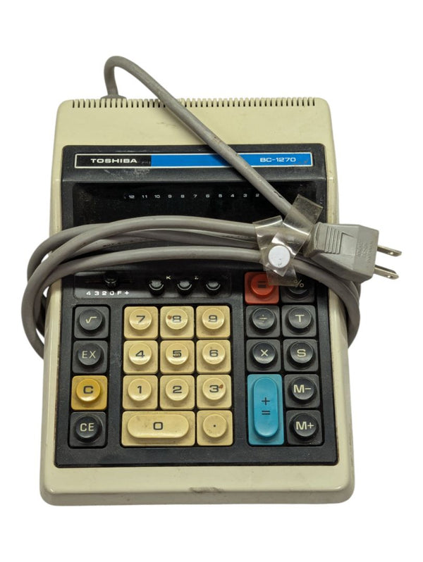 Vintage Toshiba Calculator
