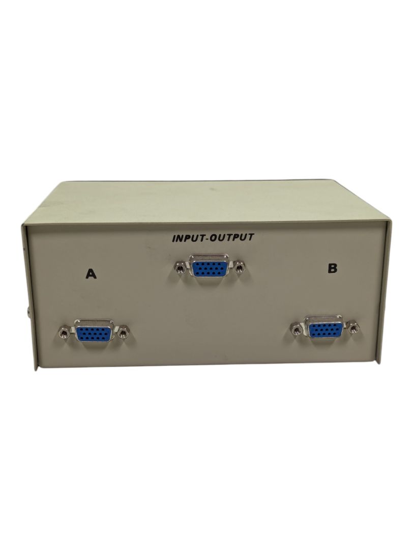 Vintage Data Transfer Switch Box and Mouse