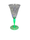 Uranium Streamed Wine Glass