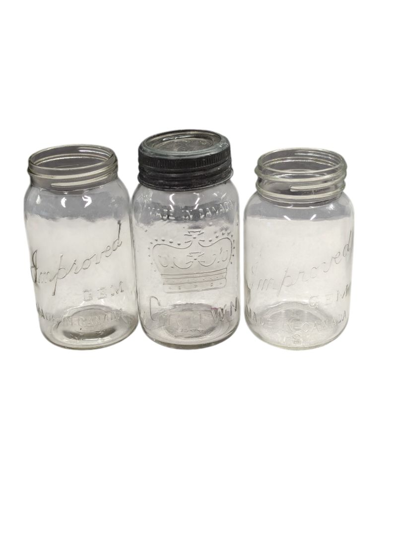 Lot of Glass Jars #4