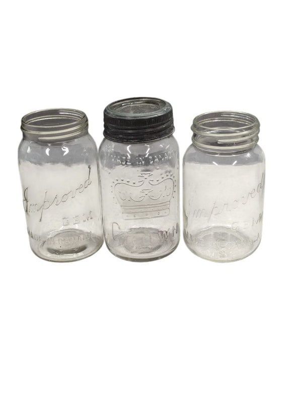 Lot of Glass Jars #4