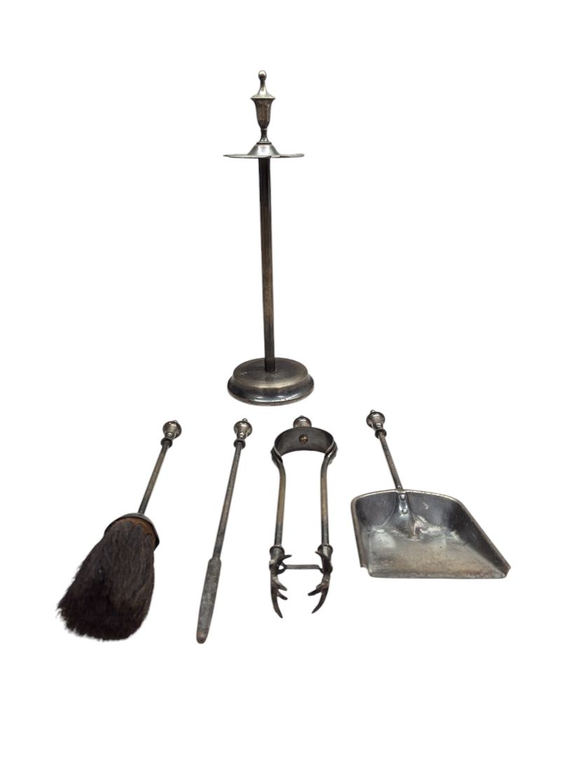 4 Piece Fireplace Tool Set