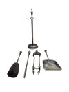 4 Piece Fireplace Tool Set