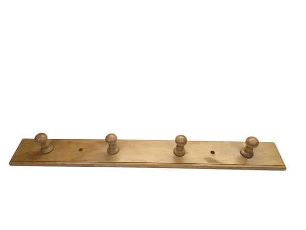 Wooden Wall-hung Coat Rack