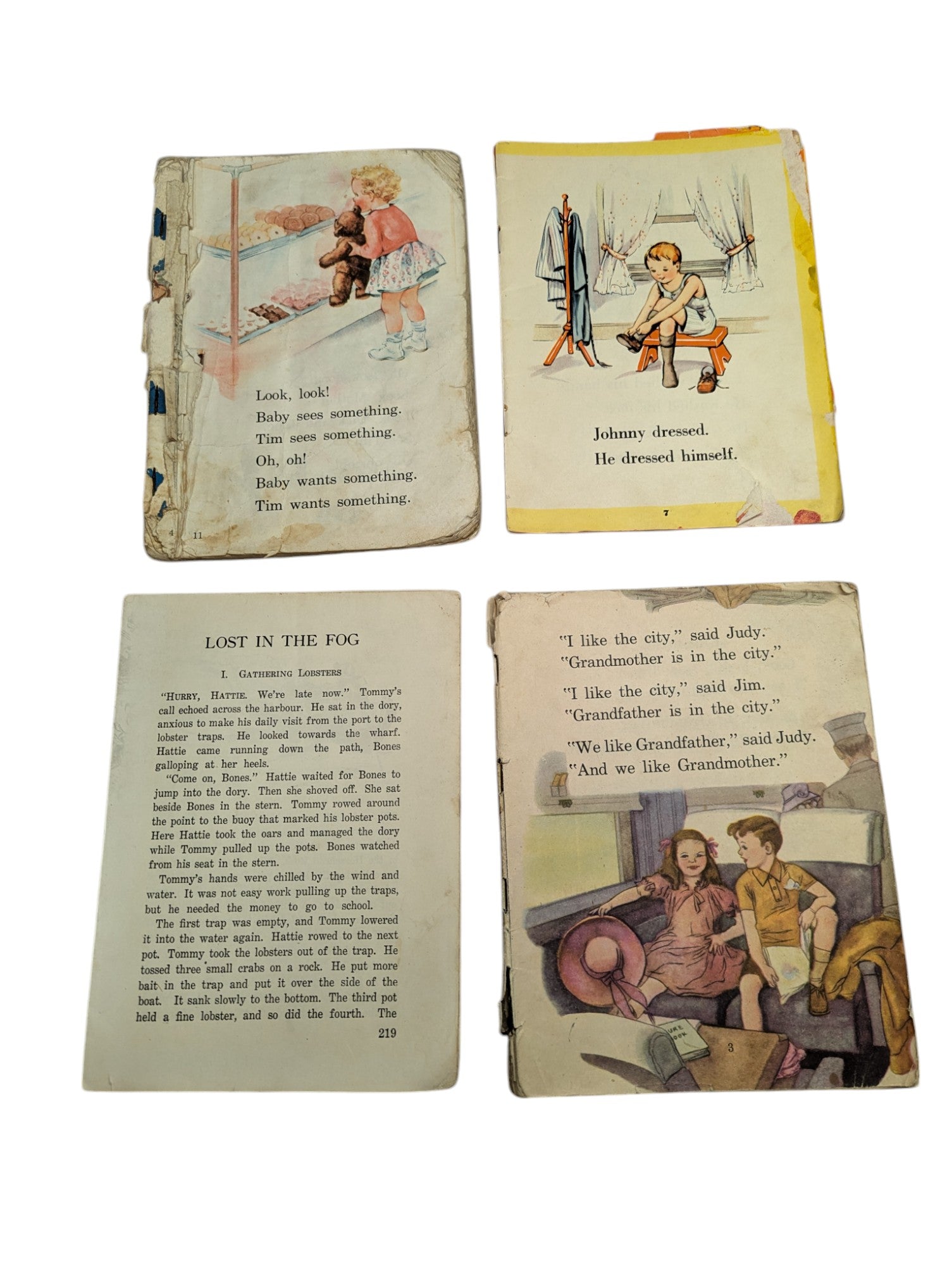 Lot of Vintage Child Book Chapters