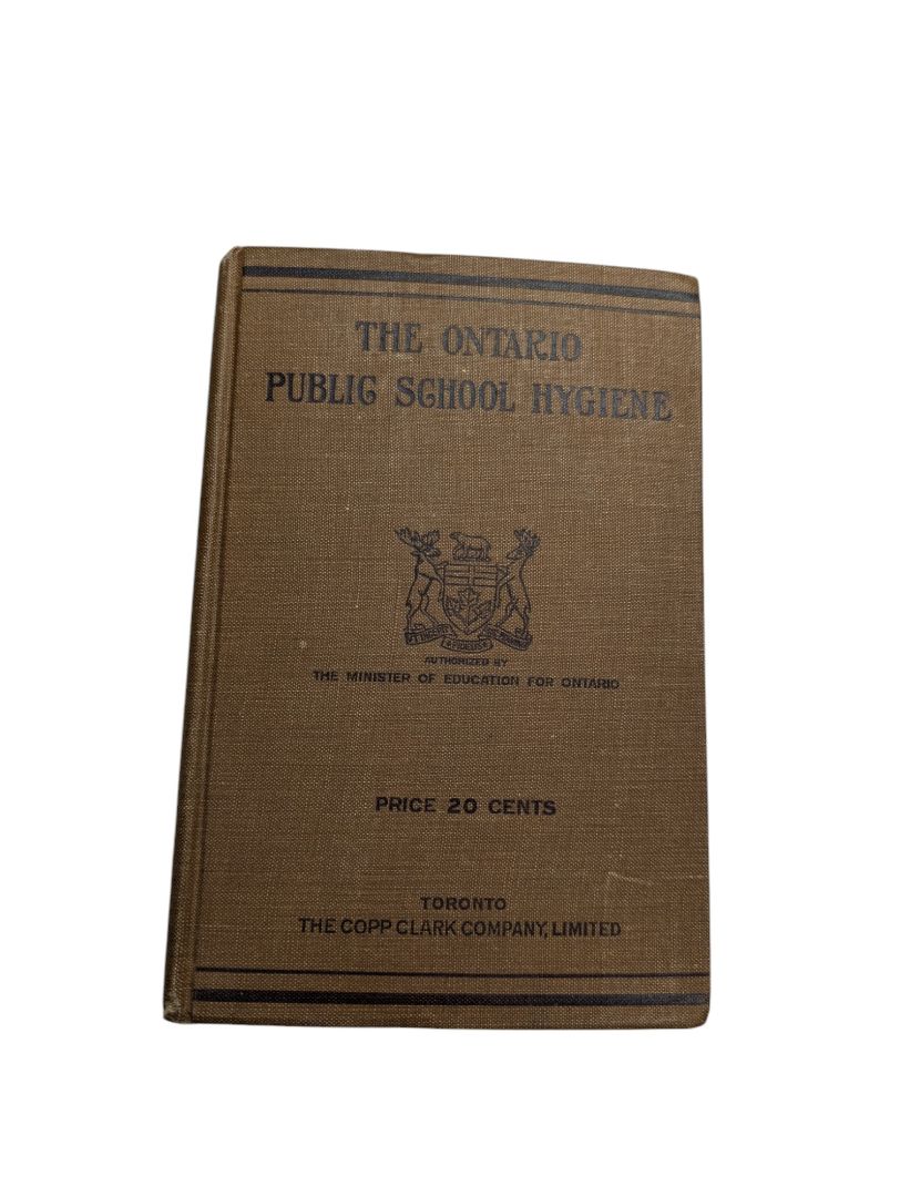 The Ontario Public School Hygiene