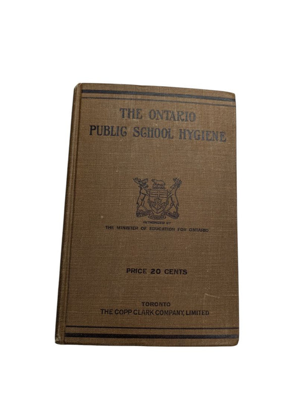 The Ontario Public School Hygiene