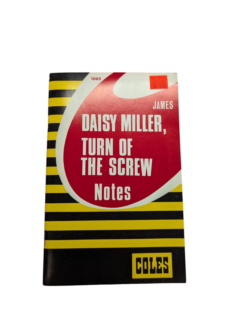 Daisy Miller, Turn of the Screw, Coles Notes