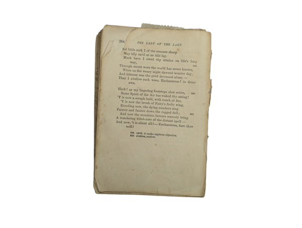 The Lady of the Lake with commentary