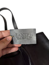 Daniel Large Leather Tote With Reptile Snake Band