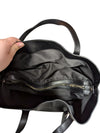Daniel Large Leather Tote With Reptile Snake Band