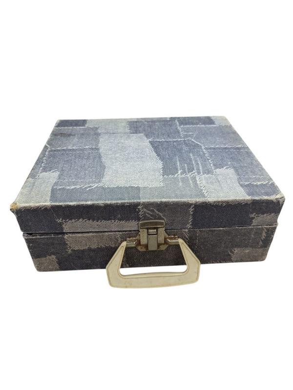 Blue Portable Record Player