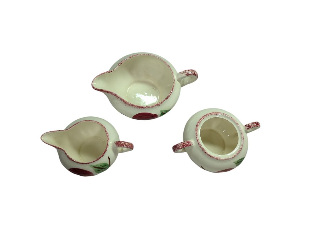 Crab Apple Blue Ridge Southern Pottery Dinner Set