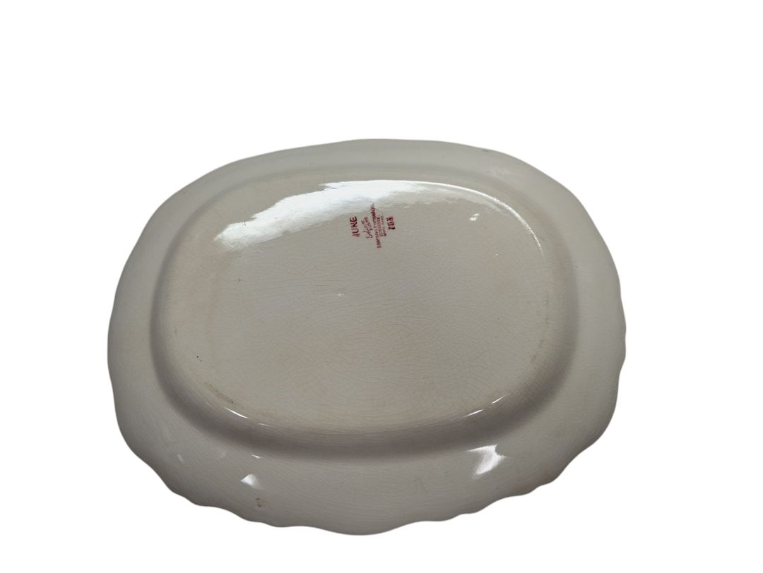Floral Ceramic Serving Platter