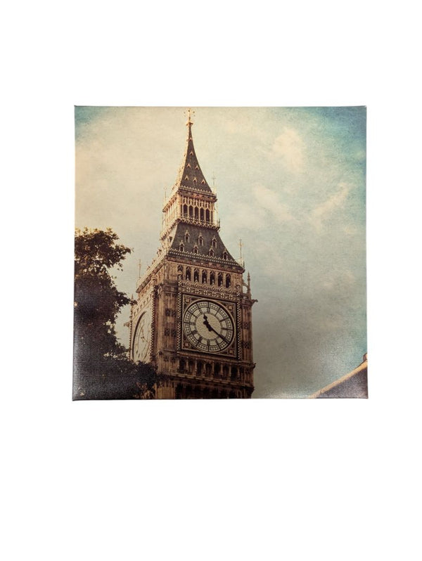 Canvas Print of Big Ben 12" x 12"