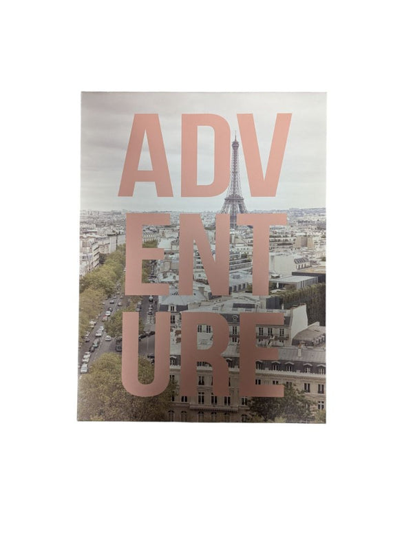 Canvas Print of Paris ADVENTURE 12" x 16"