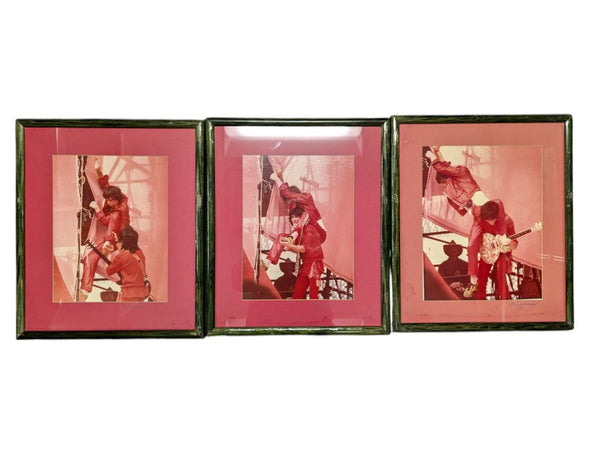 Set of 3 Rolling Stone Framed Pictures 16" x 19" each