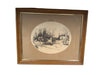 Painting of Horse Drawn Sleigh in Winter 13" x 16"