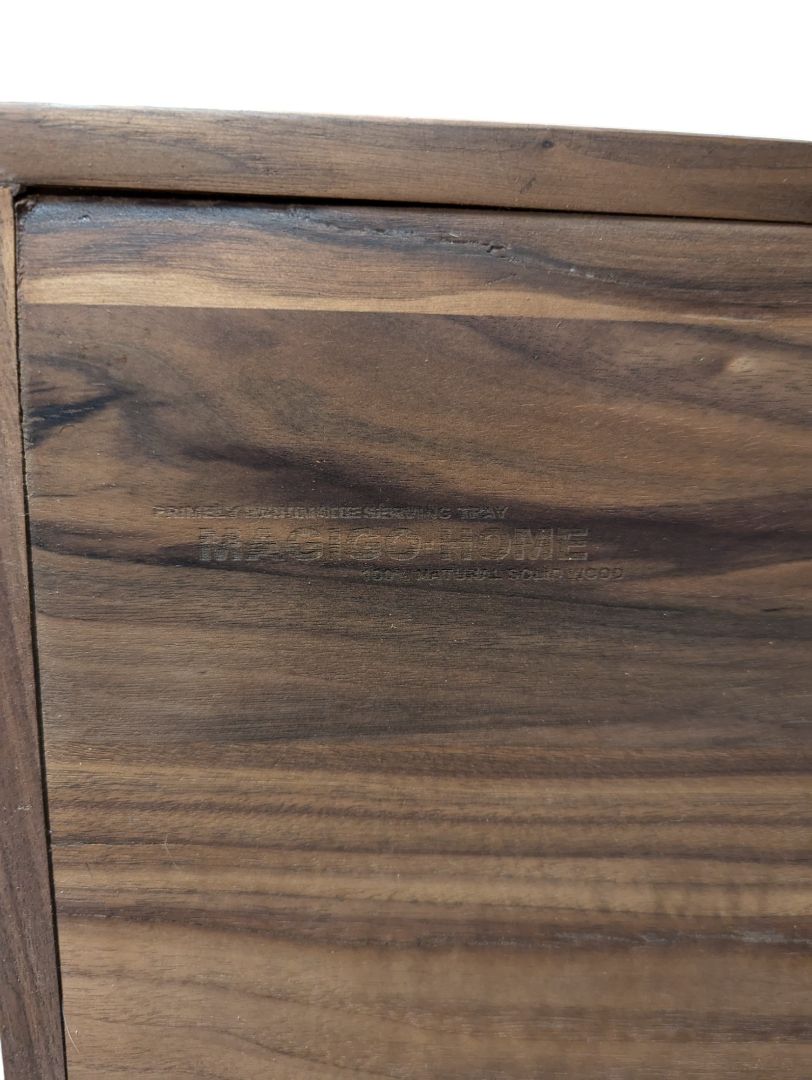 MAGIGO Solid Wood Serving Tray 24