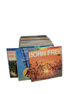 Box of Assorted Folk Records LP