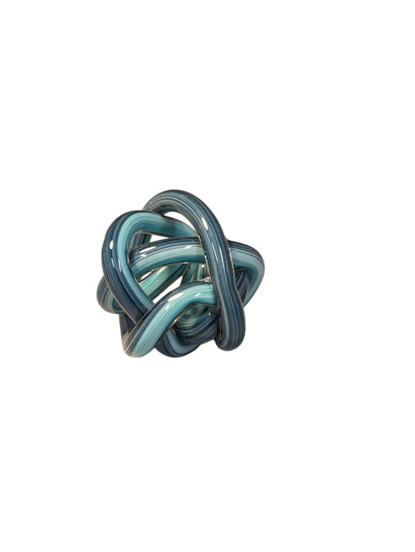 Endless Knot Glass Sculpture