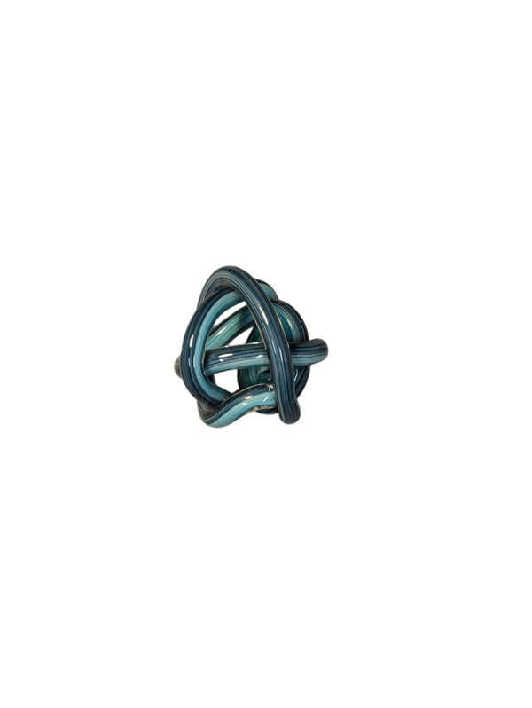 Endless Knot Glass Sculpture