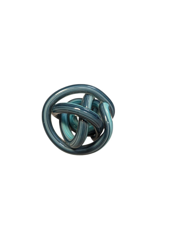 Endless Knot Glass Sculpture