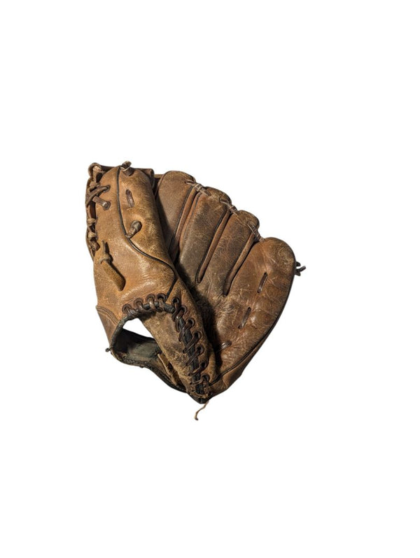 Antique Leather Baseball Glove (Light Brown)