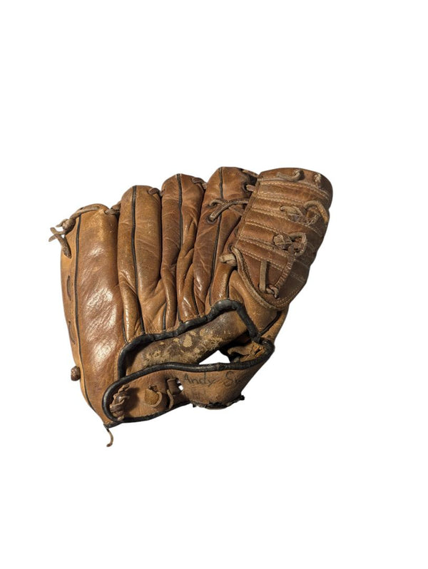 Antique Leather Baseball Glove (Light Brown)