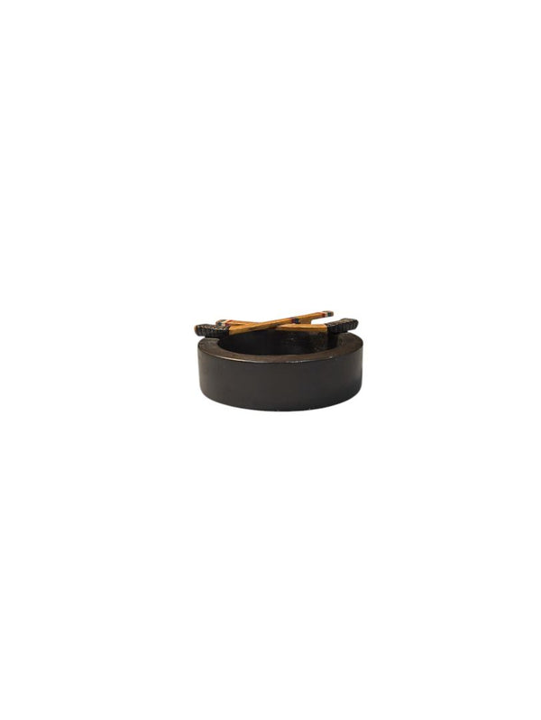 Hockey Ashtray Crossed Sticks