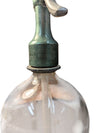 Glass Vintage Seltzers Soda Bottle Green