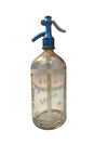 Glass Vintage Seltzers Soda Bottle Blue