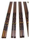 Set of 5 Cherry Wooden Chopsticks