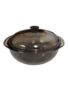 Set of Amber Brown Glass Pyrex Dishes