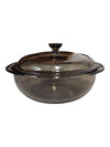 Set of Amber Brown Glass Pyrex Dishes