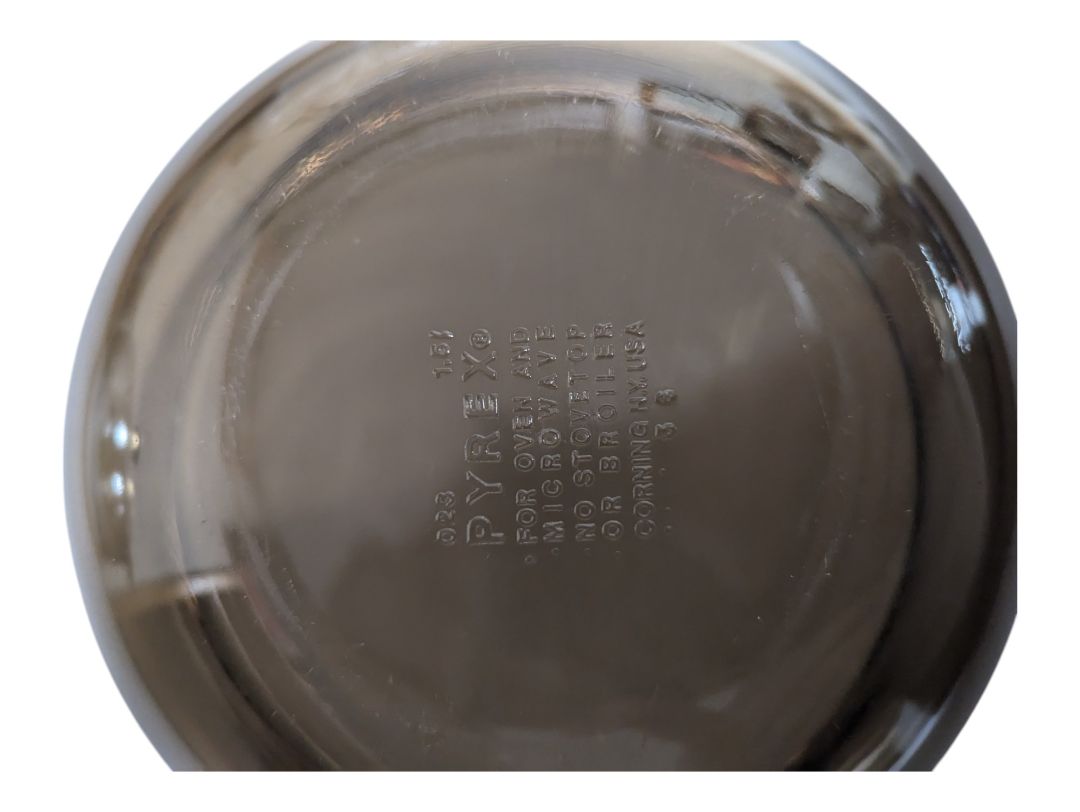 Set of Amber Brown Glass Pyrex Dishes