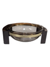 Set of Amber Brown Glass Pyrex Dishes