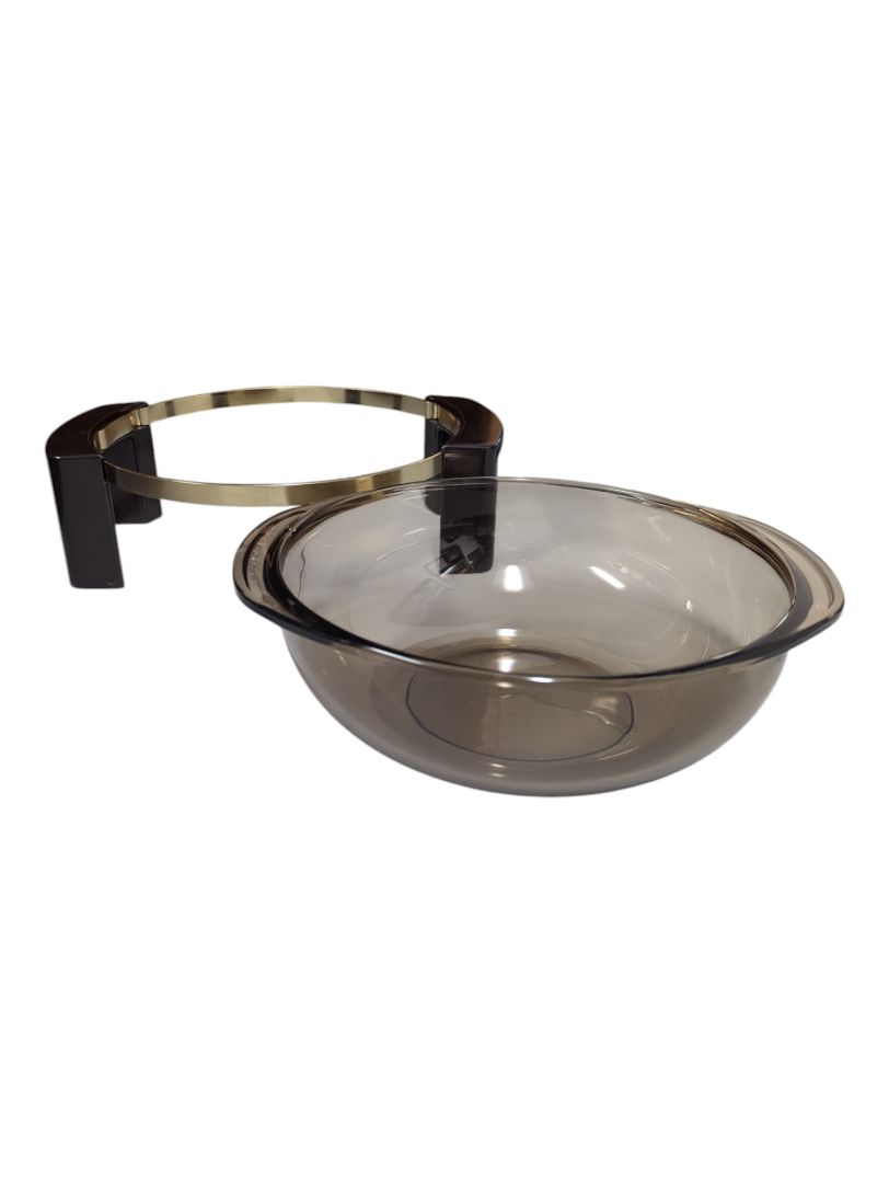 Set of Amber Brown Glass Pyrex Dishes