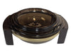 Set of Amber Brown Glass Pyrex Dishes