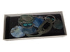 Chunky Blue Geode Necklace
