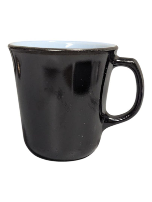 Vintage Black Corning Ware Mug