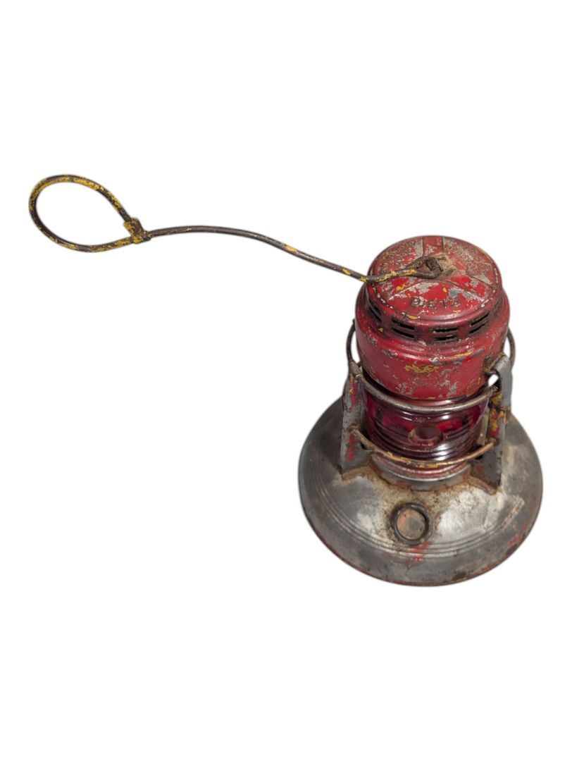 Vintage Red Railroad Lantern
