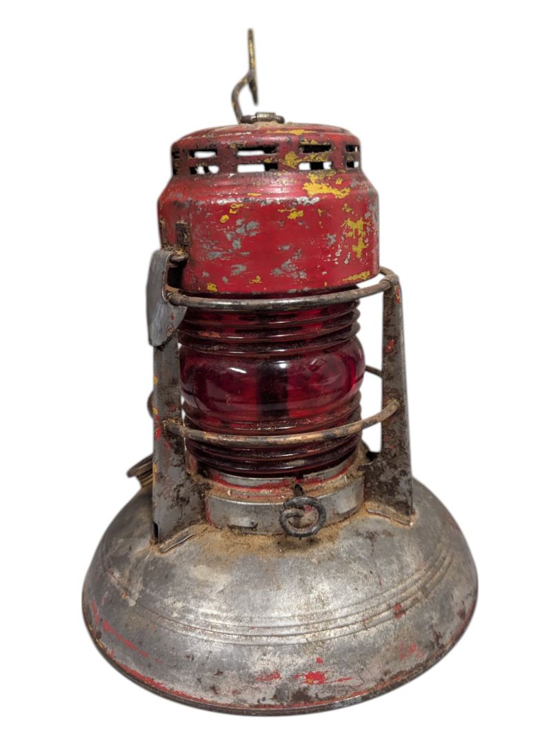 Vintage Red Railroad Lantern