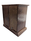 Wooden Jewelry Box with Drawers and Lattice Door