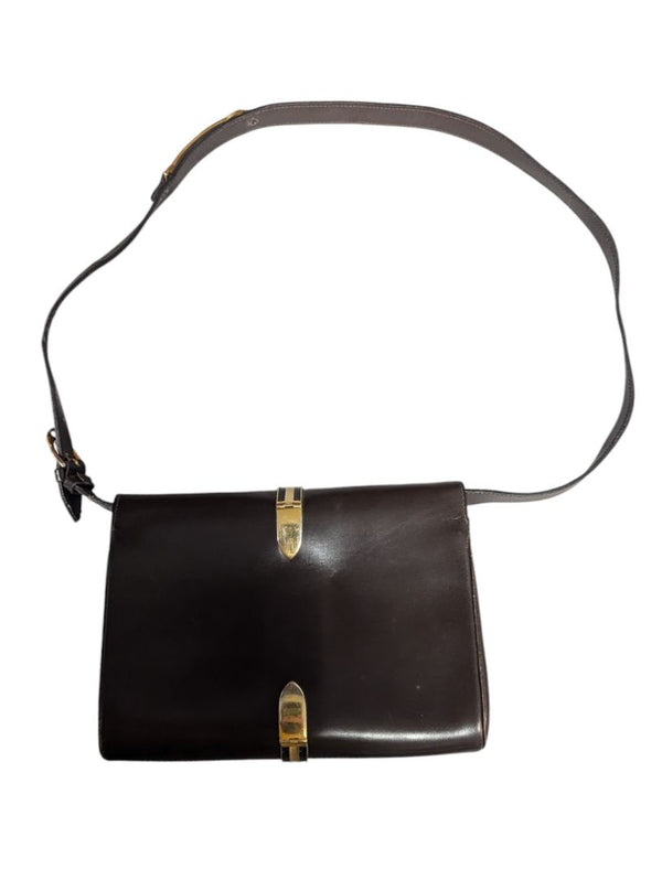 Céline Leather Shoulder Bag