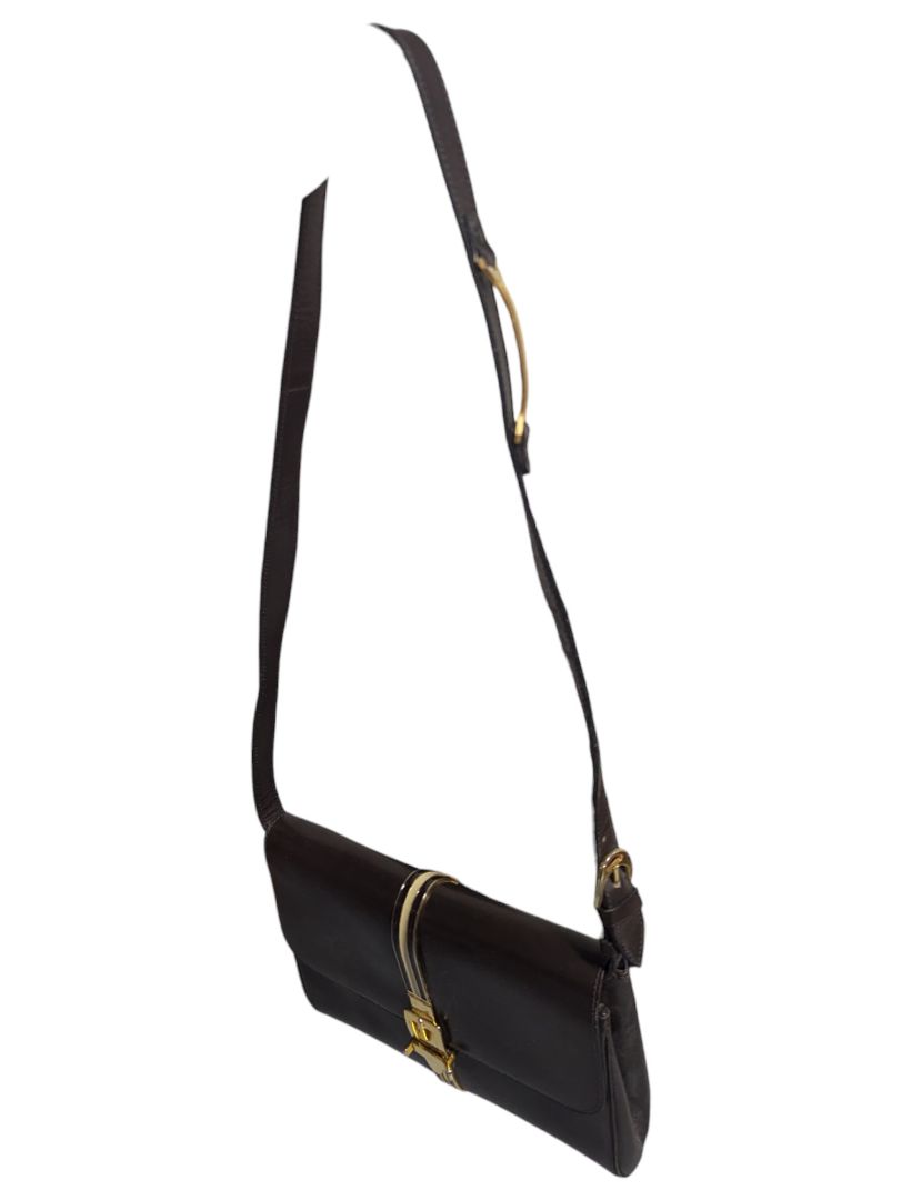 Céline Leather Shoulder Bag