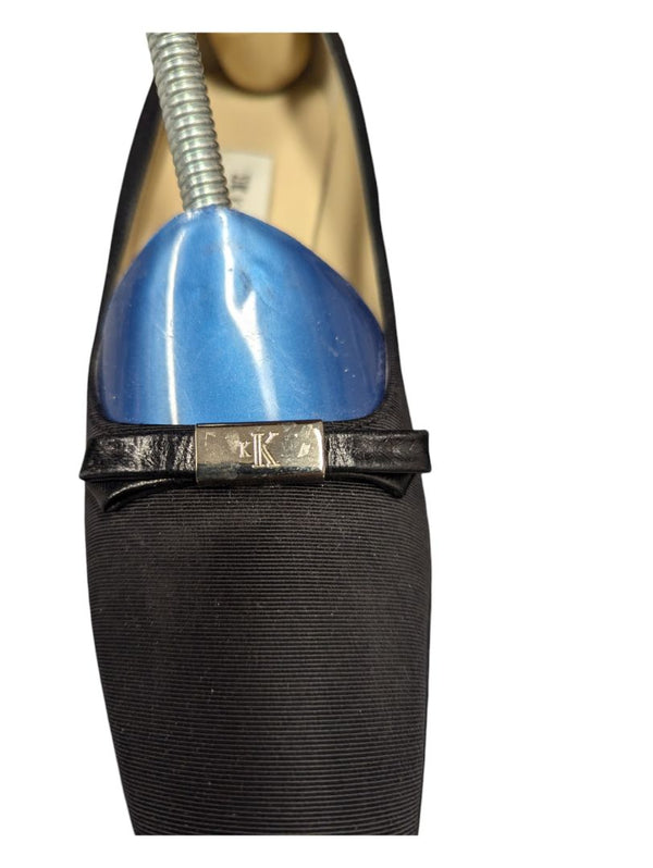 Kaλoynpou Black Heels with Bow Size 6